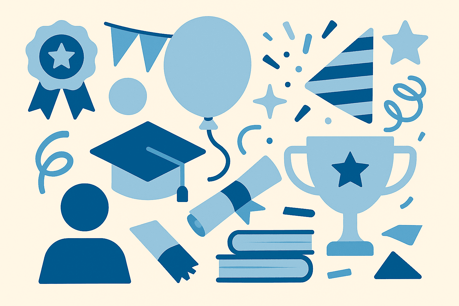 Abstract graduation elements